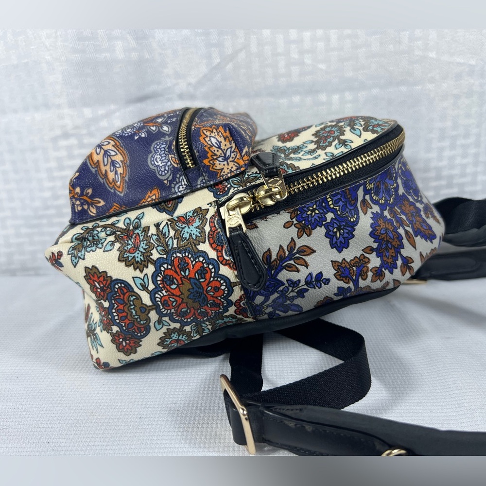 Coach Mini Backpack in Multicolor Paisley Floral Print - Picture 5 of 11